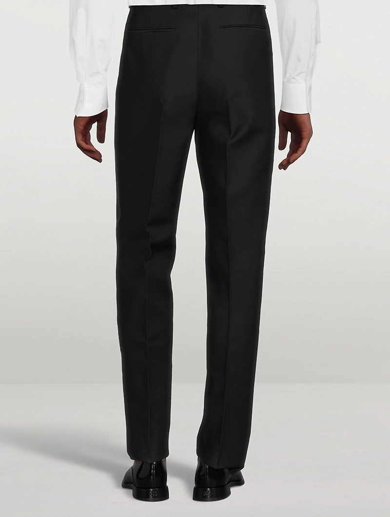 Wool And Silk Pants