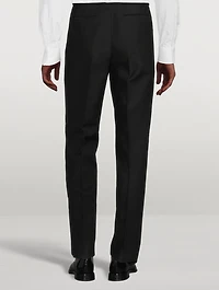 Wool And Silk Pants