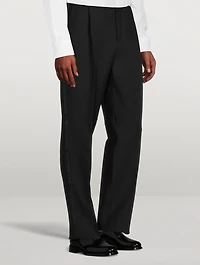 Wool And Silk Pants