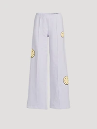Smiley® Vibes Wide-Leg Joggers