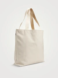 Smiley® Something Positive Canvas Tote Bag