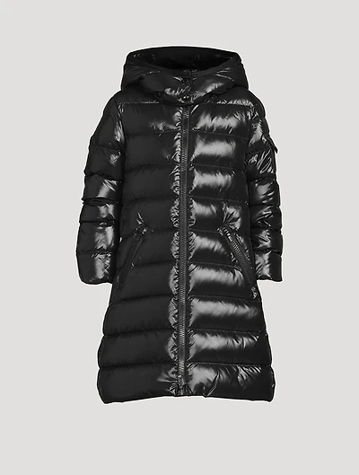 Moka Long Down Jacket With Hood