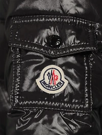 Moka Long Down Jacket With Hood