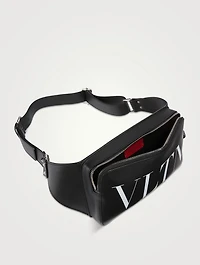 VLTN Leather Belt Bag