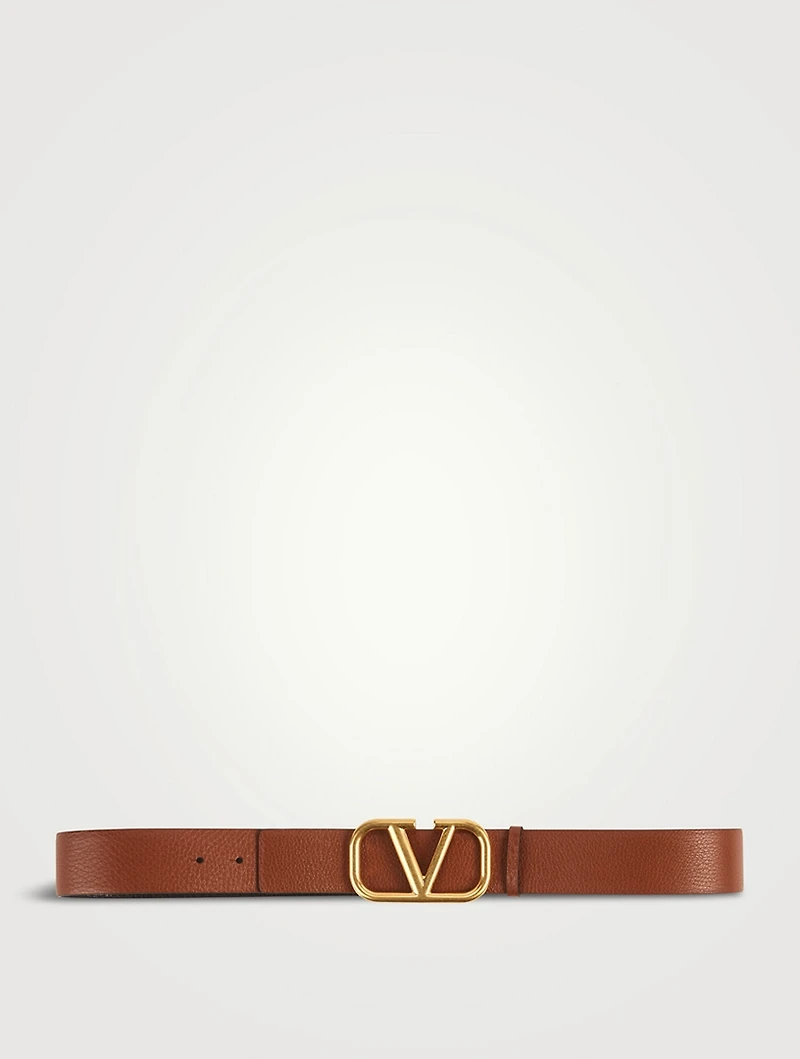 VLOGO Leather Belt
