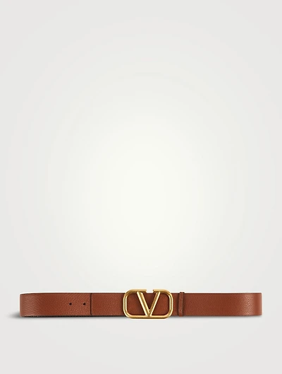 VLOGO Leather Belt
