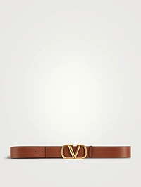 VLOGO Leather Belt