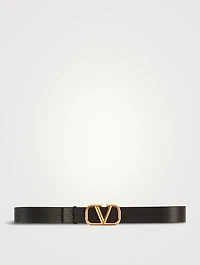 VLOGO Leather Belt
