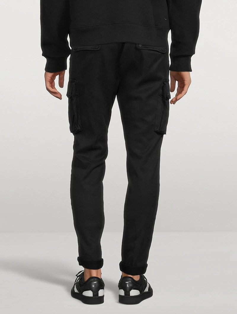 Drawstring Cargo Pants