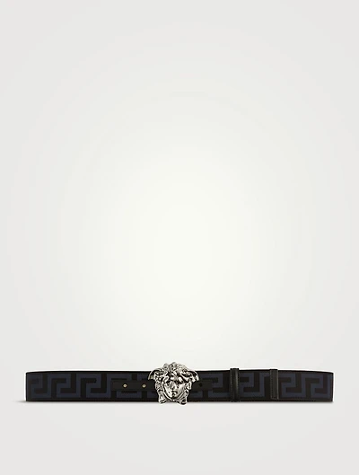 Medusa Leather Belt