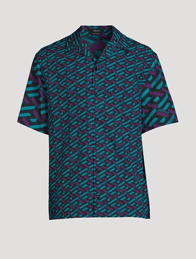 Greca Short-Sleeve Shirt