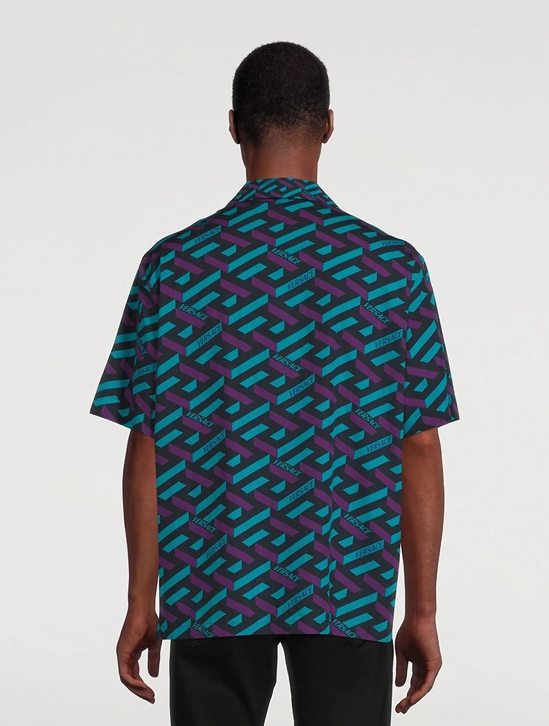 Greca Short-Sleeve Shirt