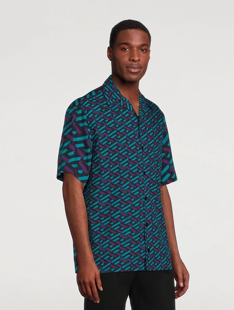 Greca Short-Sleeve Shirt