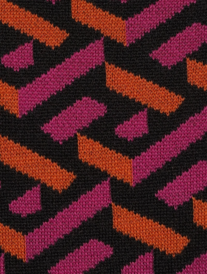 Greca Wool Jacquard Sweater