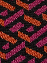 Greca Wool Jacquard Sweater