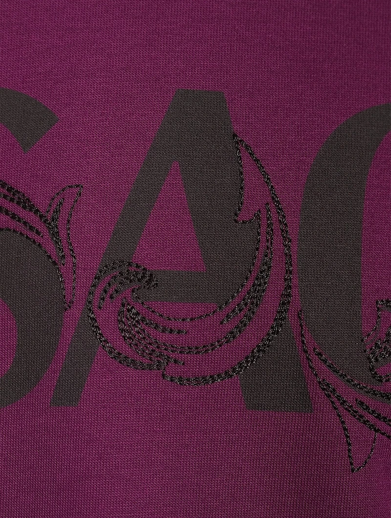 Barocco Silhouette Logo T-Shirt