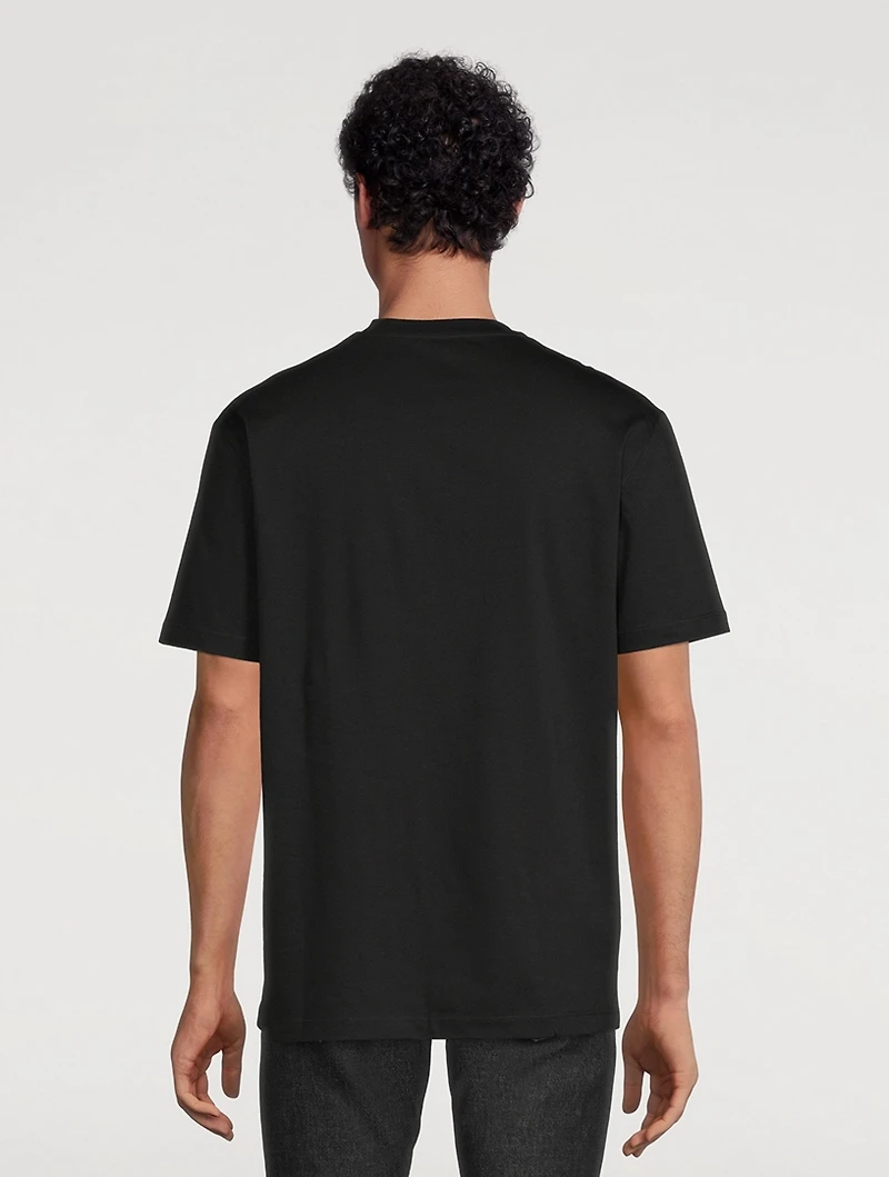 Greca Cotton T-Shirt