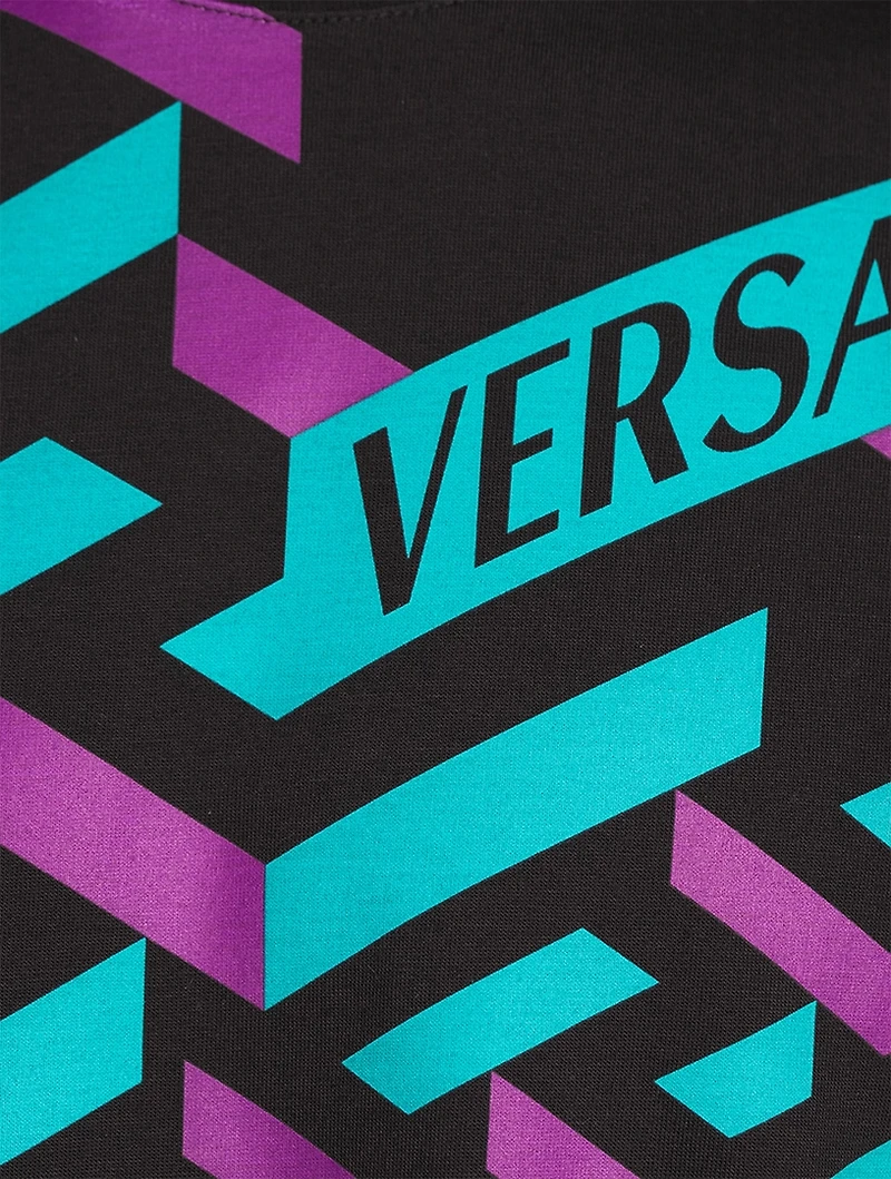 Greca Cotton T-Shirt