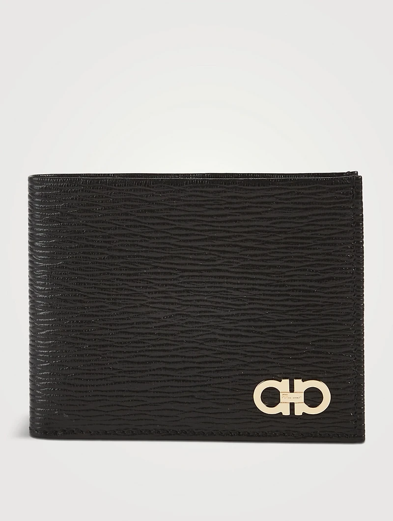 Gancini Leather Wallet
