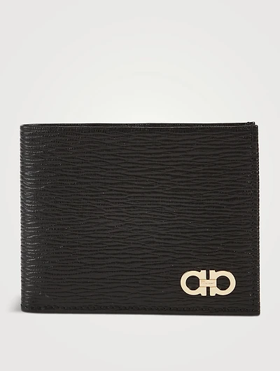 Gancini Leather Wallet