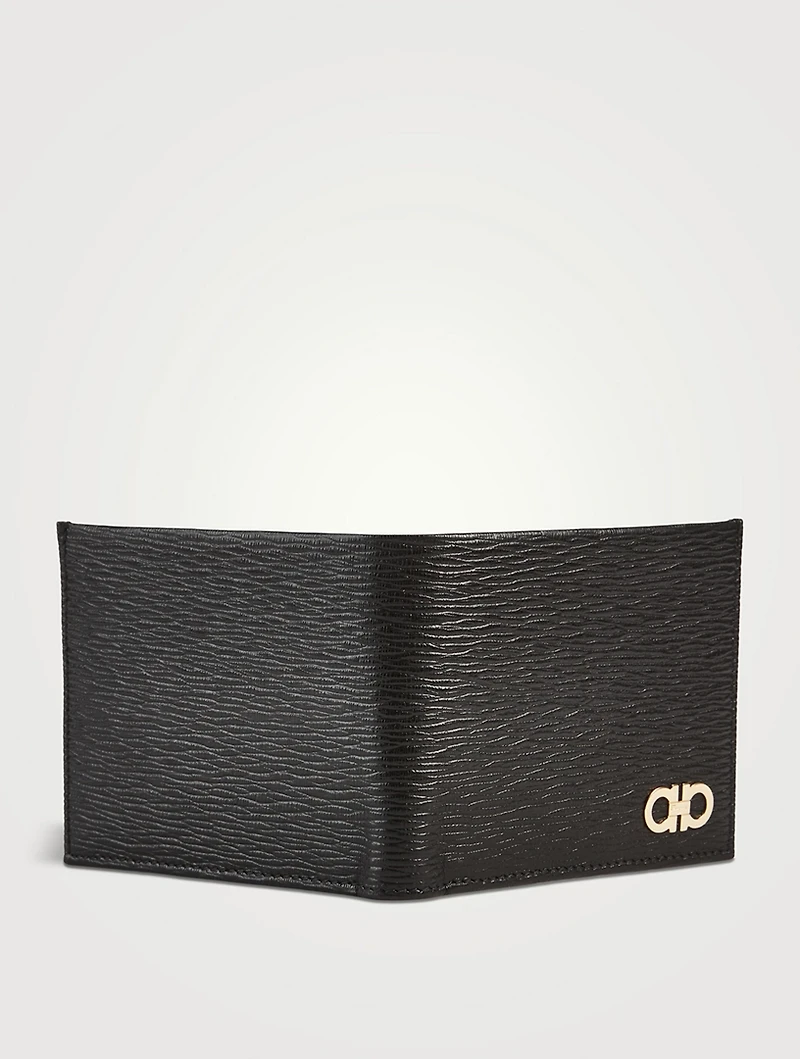 Gancini Leather Wallet