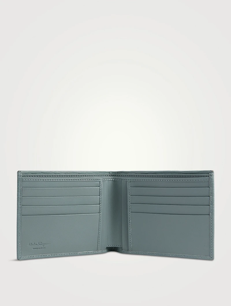 Gancini Leather Wallet