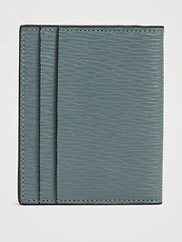 Gancini Leather Card Case