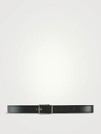 Adjustable Reversible Leather Belt