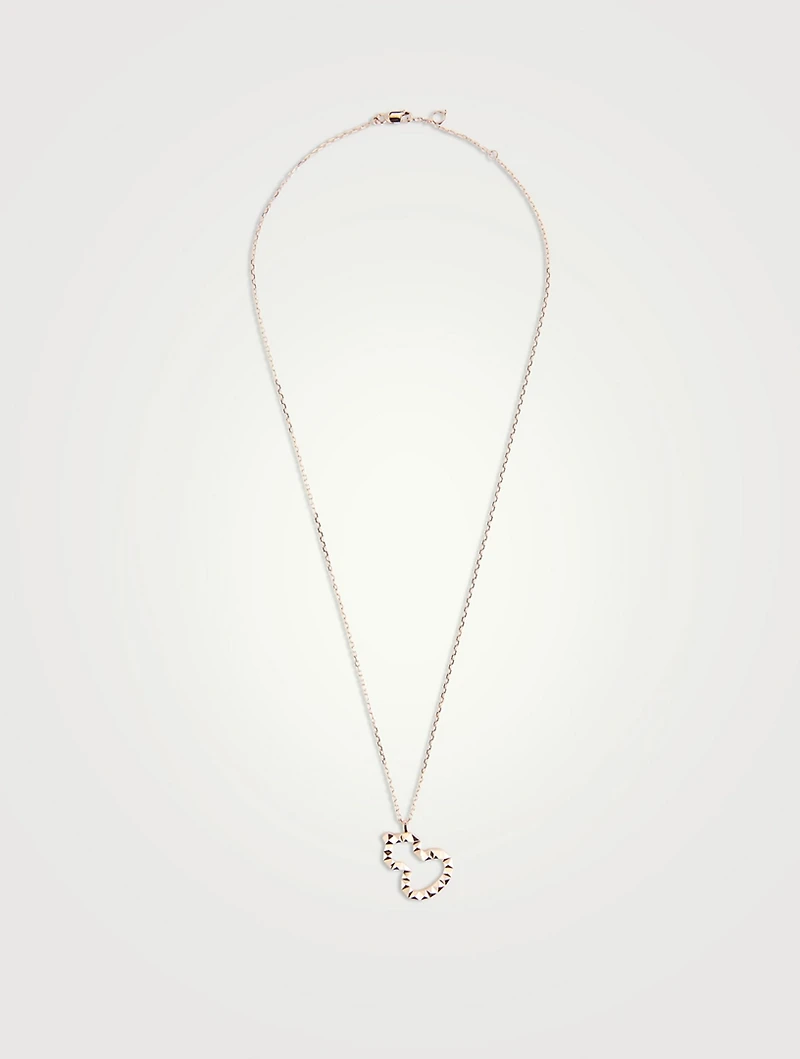Wulu 18K Rose Gold Pendant Necklace