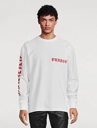 Patent Film Slim-Fit Pants