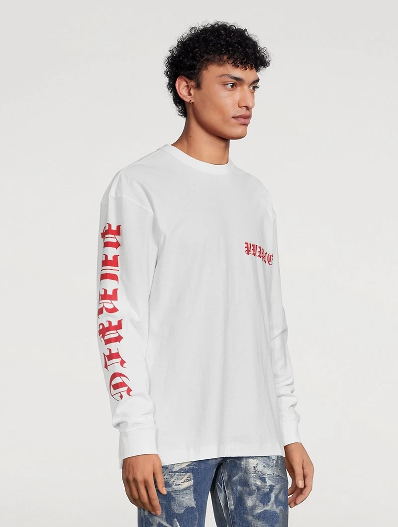 Cotton Long-Sleeve T-Shirt