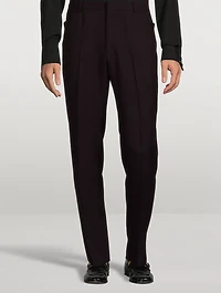 Wool And Mohair Pants
