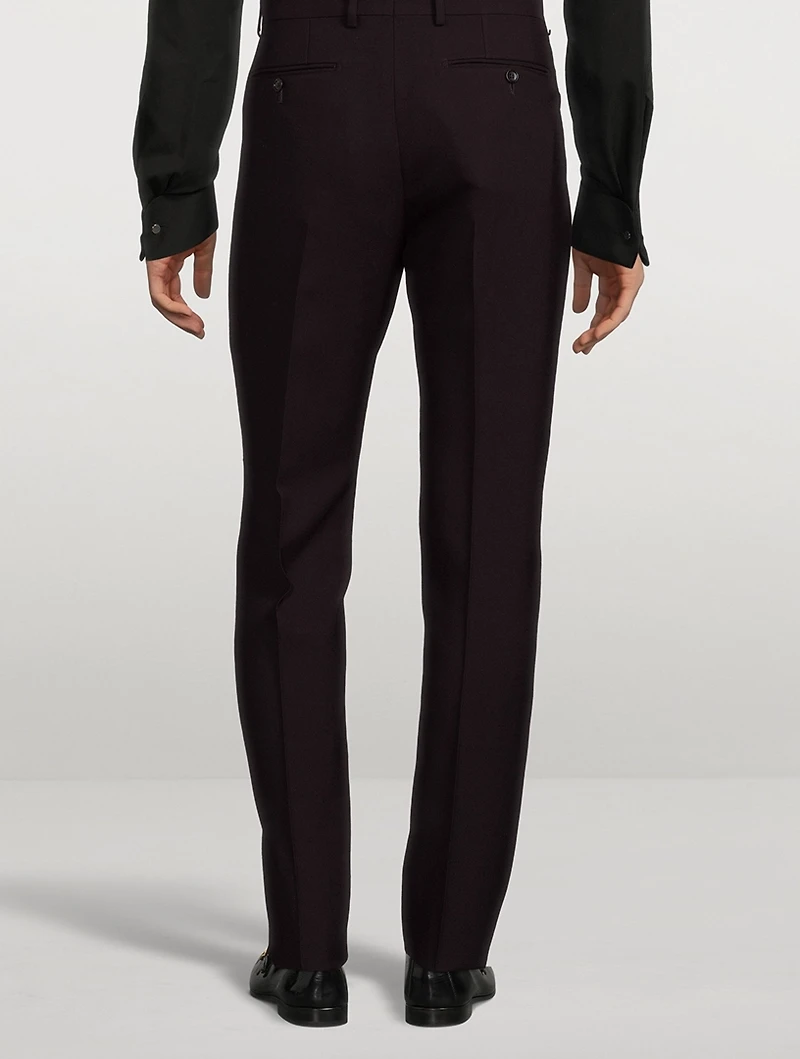 Wool And Mohair Pants