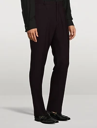 Wool And Mohair Pants
