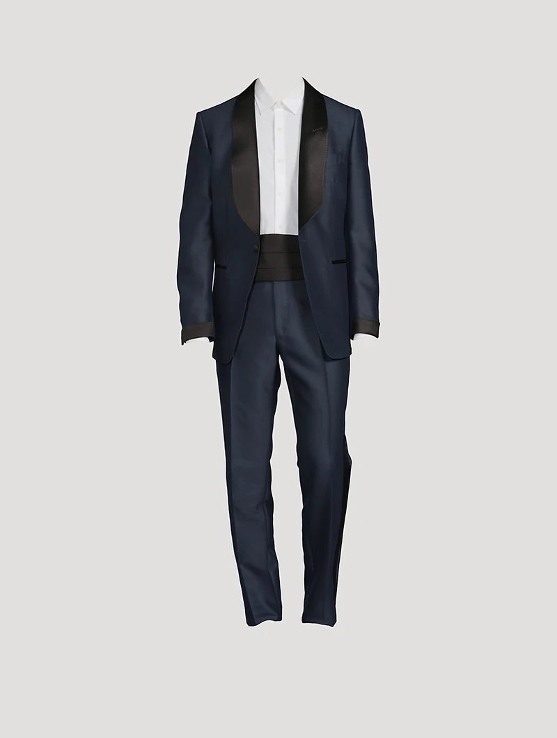 Silk Grosgrain Cummerbund