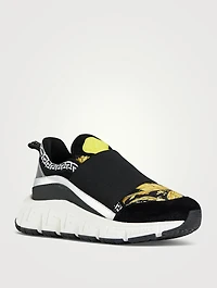 Barocco Trigreca Slip-On Sneakers