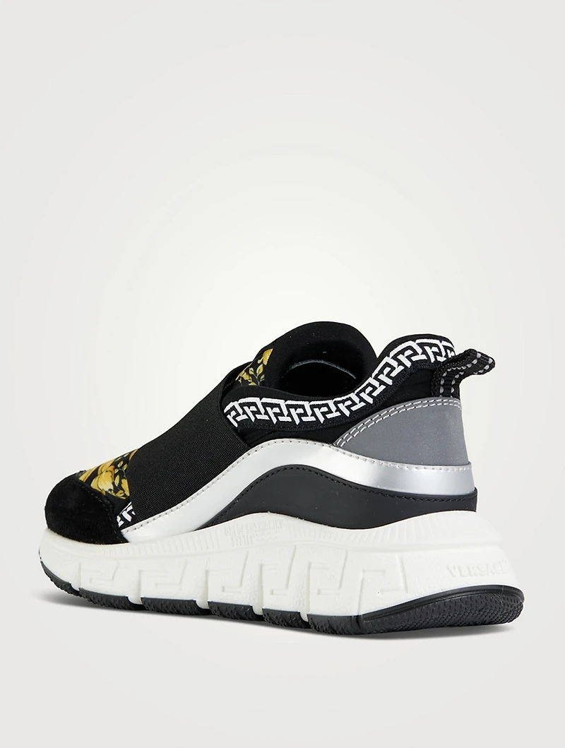 Barocco Trigreca Slip-On Sneakers