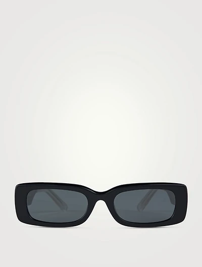Chroma Titanium Rectangular Sunglasses