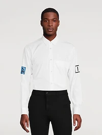 Cotton Shirt With Graphics