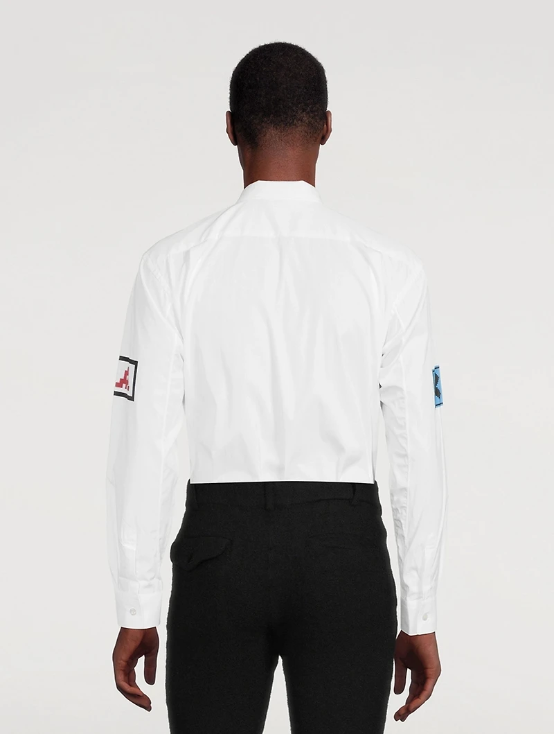 Cotton Shirt With Graphics