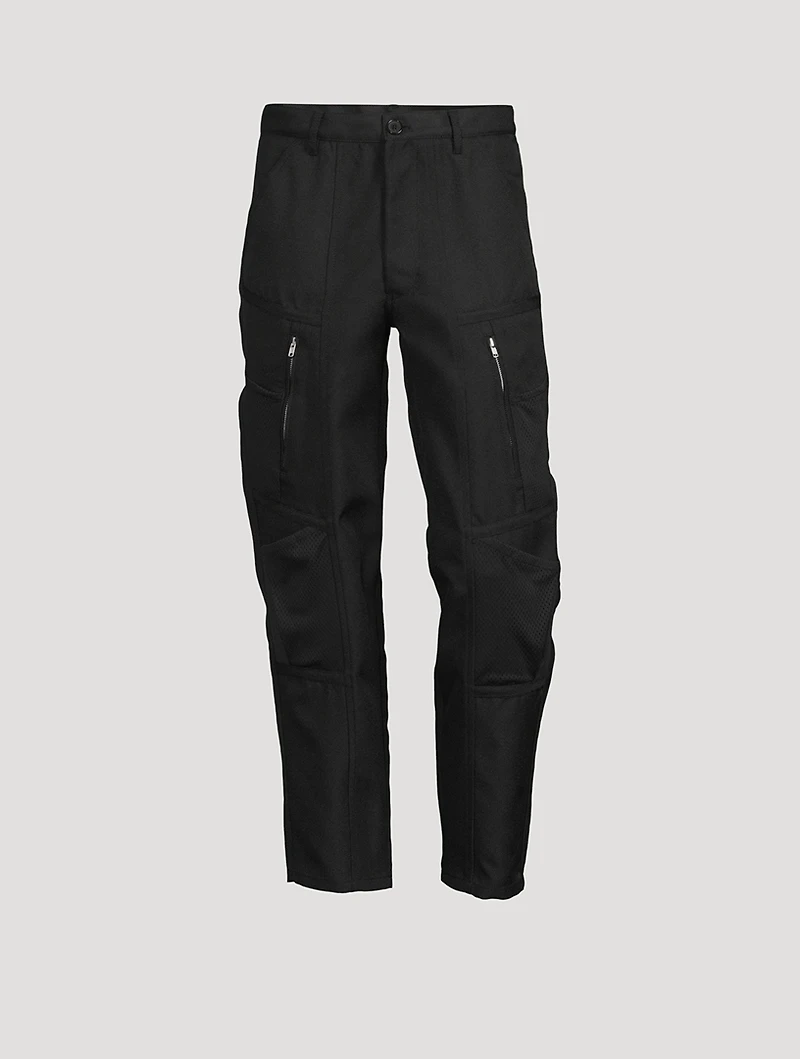 Straight-Leg Utility Pants
