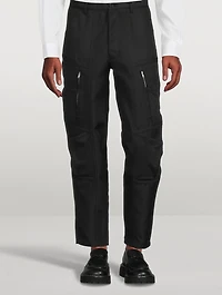 Straight-Leg Utility Pants
