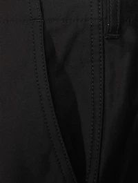 Satin Finish Cotton Cargo Pants