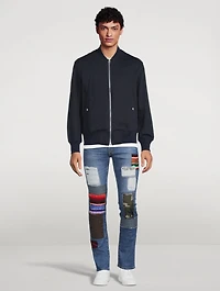 Levis 510 Patchwork Slim-Fit Jeans