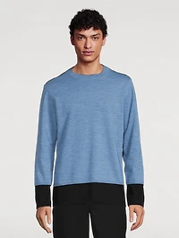 Wool Colourblock Sweater