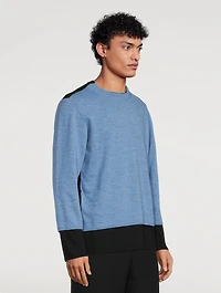 Wool Colourblock Sweater