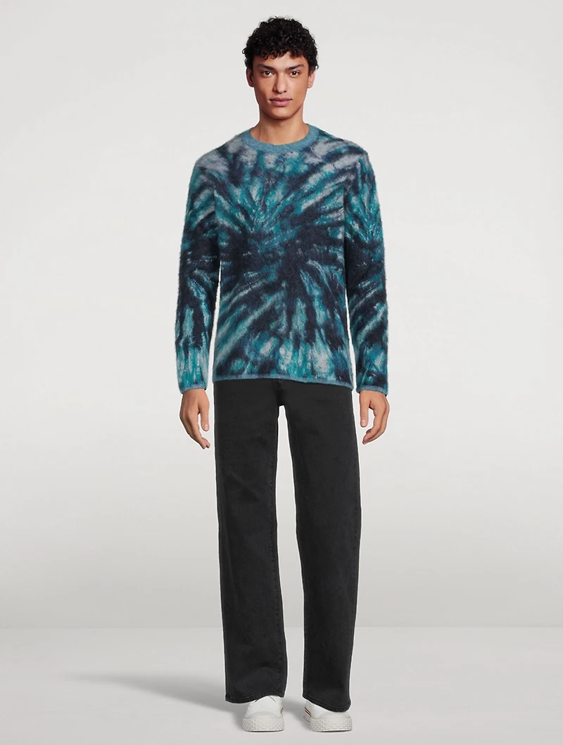 Mohair Tie-Dye Sweater