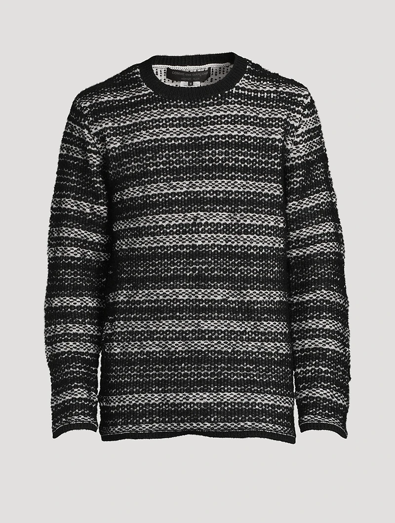 Striped Knit Sweater