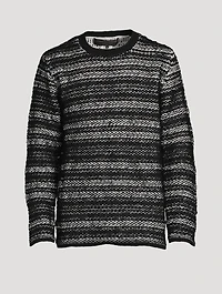 Striped Knit Sweater