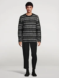 Striped Knit Sweater